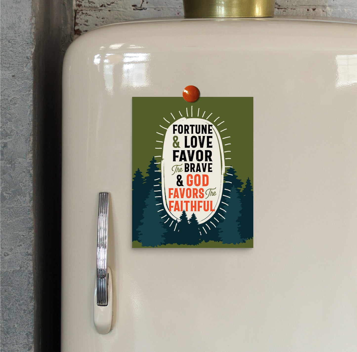 Fortune, Love, and Favor Wander Walls Art Print Poster