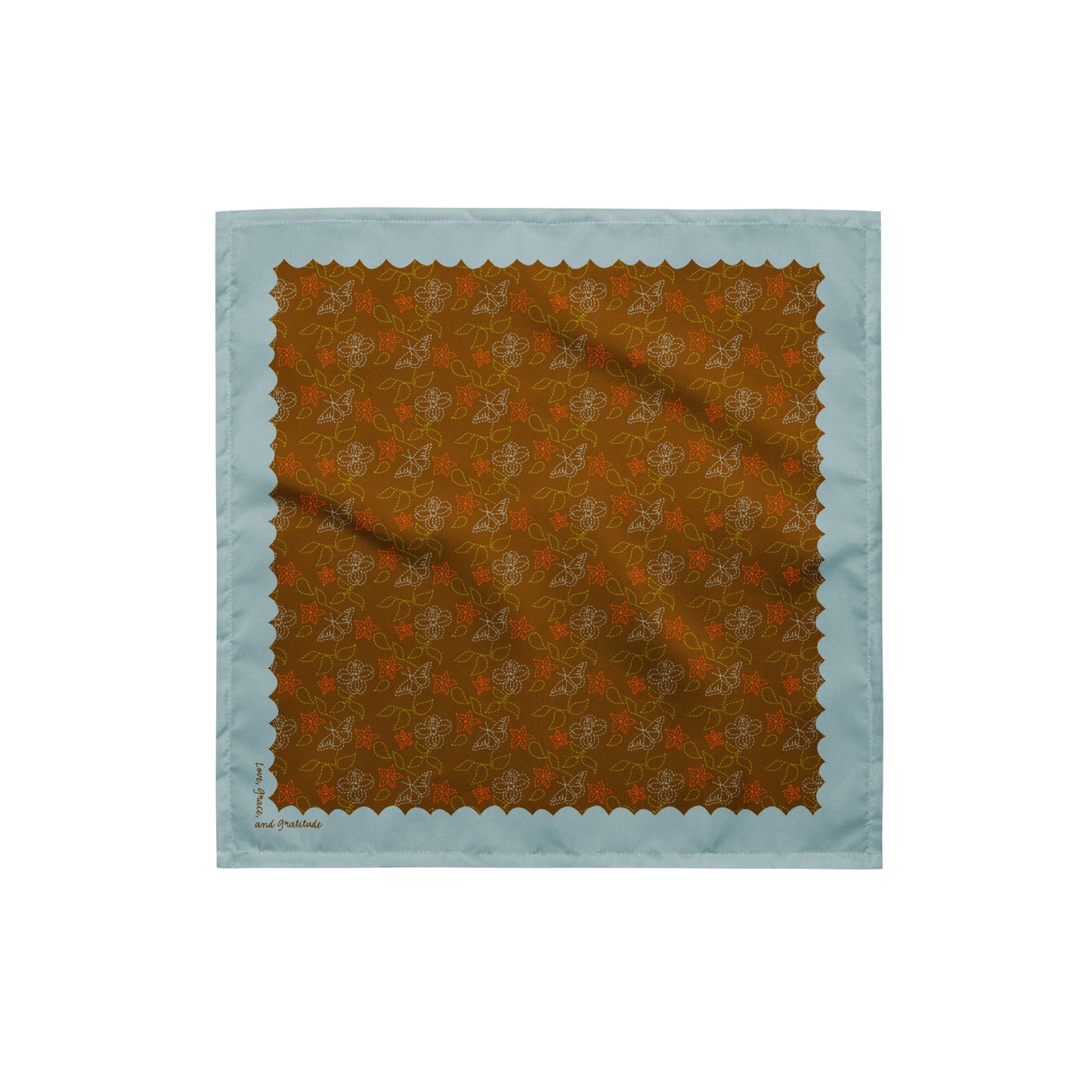 Cowgirl Stitches Bandana Scarf | Hiking Outfit | Head Wrap | Hiking Gear | How to Wear a Bandana | Small Size