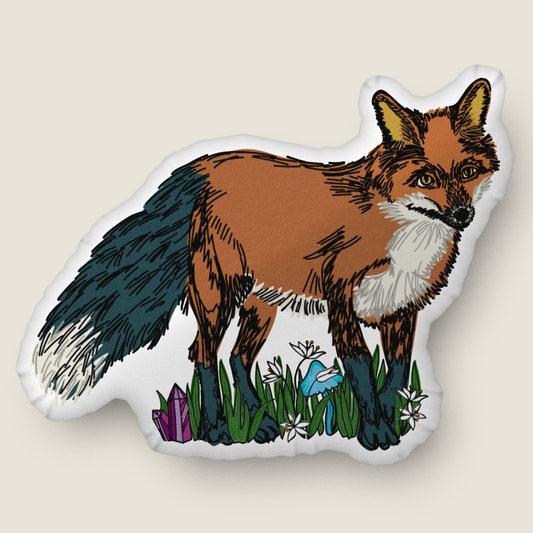 This is the pillow on an ivory background.