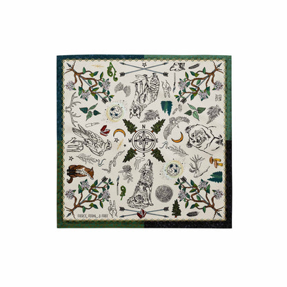 Fierce, Feral, and Free WanderWrap™ Bandana