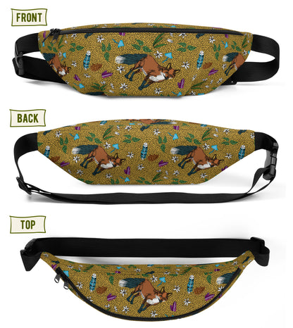 Image of the pack from different angles showing the front, back, and top.