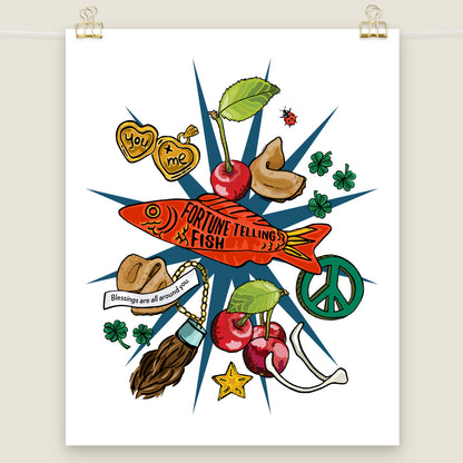 Lucky Charms art print.