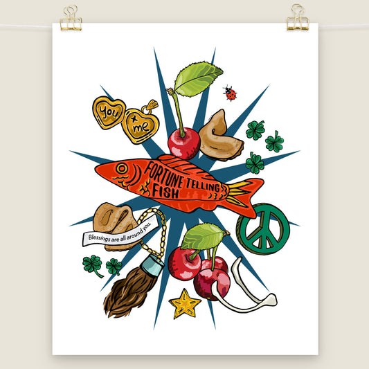 Lucky Charms art print.