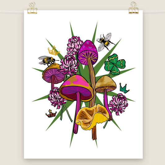 Queen's Favor art print.